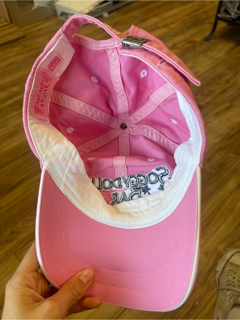 Pink Classic Baseball Cap - Picture 3 of 4